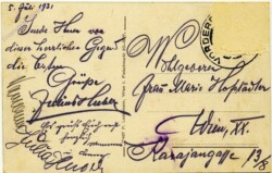 Gutenstein, Ortsansicht mit Burg im Hintergrund