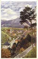 Gaming, Ortsansicht von oben