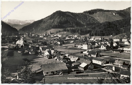 Hohenberg / Lilienfeld, Ortsansicht
