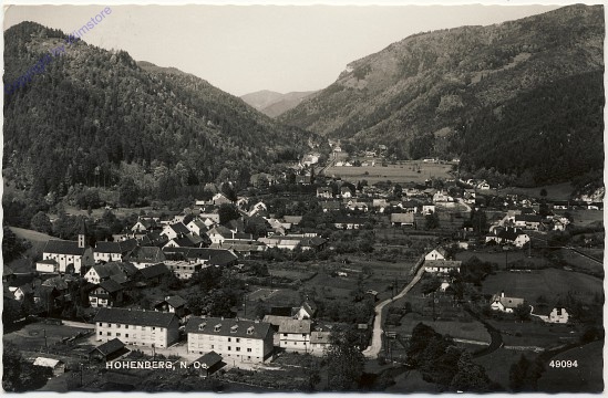 Hohenberg / Lilienfeld, Ortsansicht
