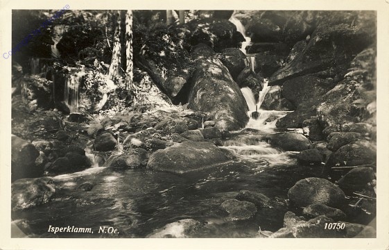 Ysperklamm, mit Wasserfall