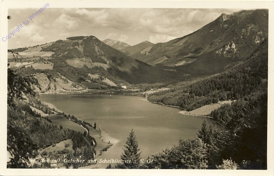 Lunzer See, mit Scheiblingstein und Ötscher