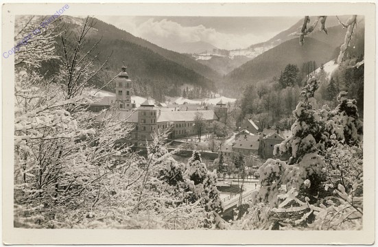 Lilienfeld, Stift im Winter