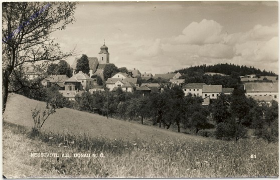 Neustadtl an der Donau, Ortsansicht