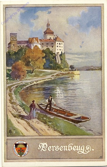 Persenbeug, Schloss, von der Donau aus gesehen
