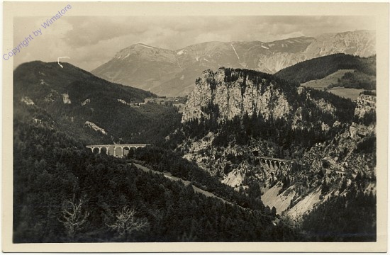 Semmering, Polleroswand gegen die Rax