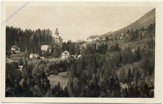 Semmering, Villen und Hotel Erzherzog Johann