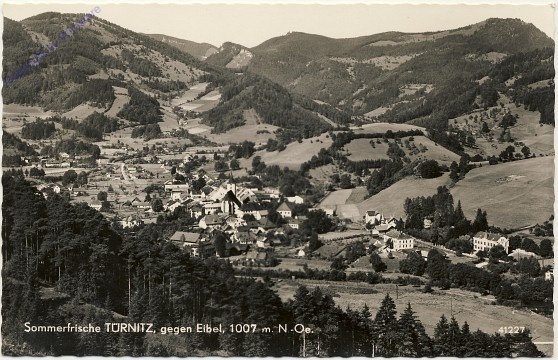 Türnitz, Ortsansicht gegen Eibl