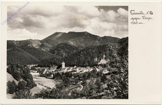 Türnitz, Ortsansicht gegen Häger
