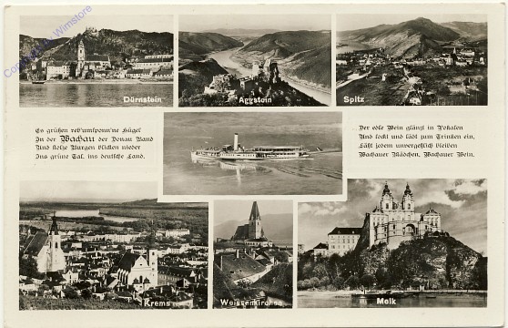 ak100694 Wachau, Multiansicht