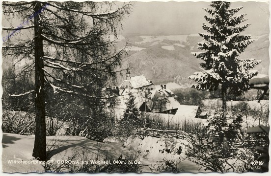 St. Corona, Winterpanorama