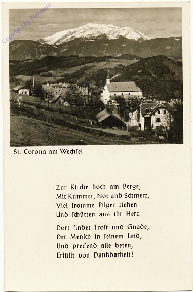 St. Corona, Ortsansicht