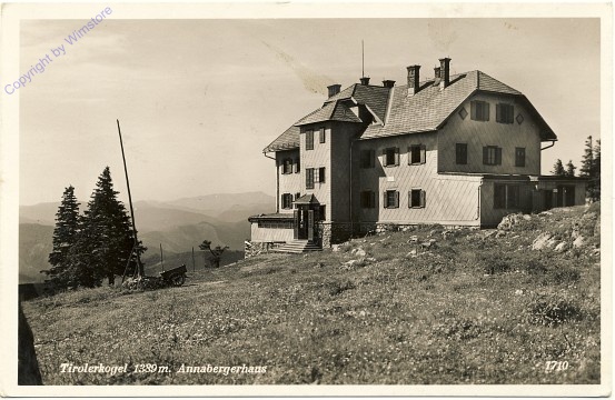 Annaberg, Annabergerhaus, Tirolerkogel