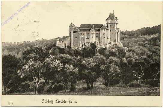 Maria Enzersdorf, (Mödling), Burg Liechtenstein