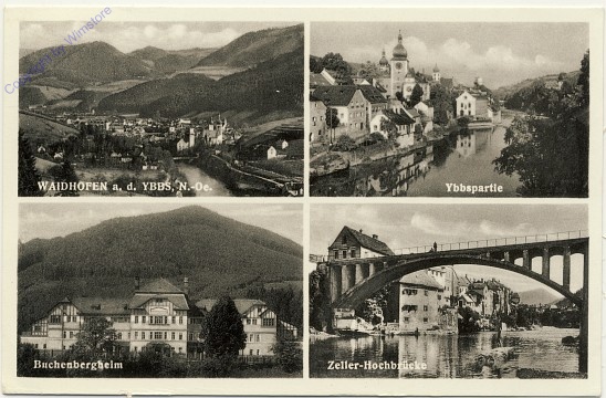 ak100869 Waidhofen an der Ybbs, Multiansicht