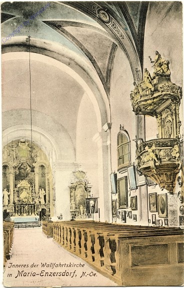 Maria Enzersdorf, Inneres der Wallfahrtskirche