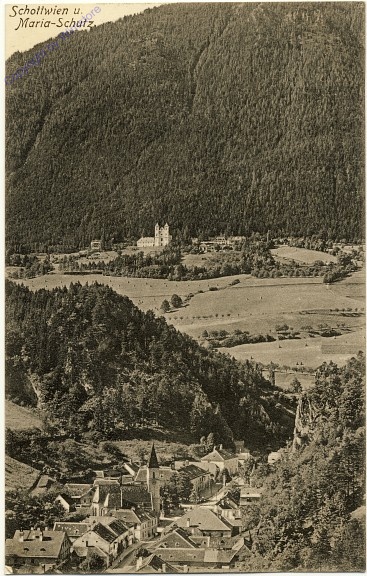 Schottwien, und Maria Schutz, Ortsansicht