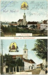 Maria Enzersdorf, Ort, Doppelansicht