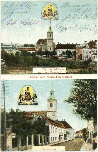 Maria Enzersdorf, Ort, Doppelansicht