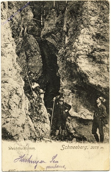 Schneeberg, Weichthalklamm