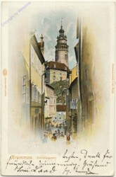 Krumau, Rathausgasse