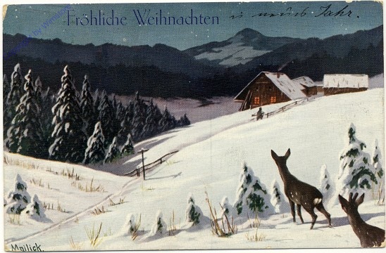 Rehe beobachten Jäger