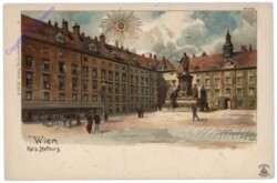 Wien 1, Kaiserliche Hofburg. Golddruck