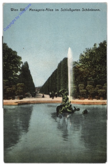 Wien 13, Schönbrunn, Menagerie-Allee
