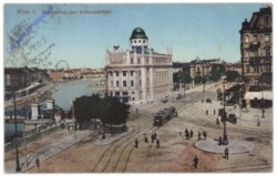Wien 1, Aspernplatz und Uraniagebäude