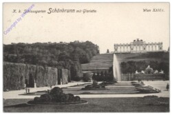 Wien 13, K.k. Schönbrunn mit Gloriette