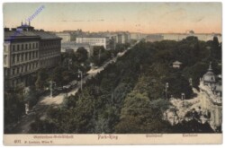 Wien 1, Park-Ring mit Gartenbau-Gesellschaft, Stadtpark