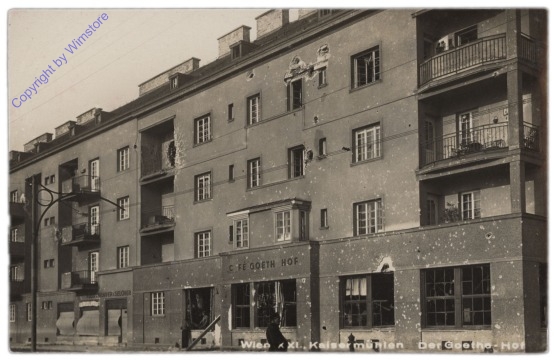 ak101161 Wien 22, Goethehof, Kaisermühlen