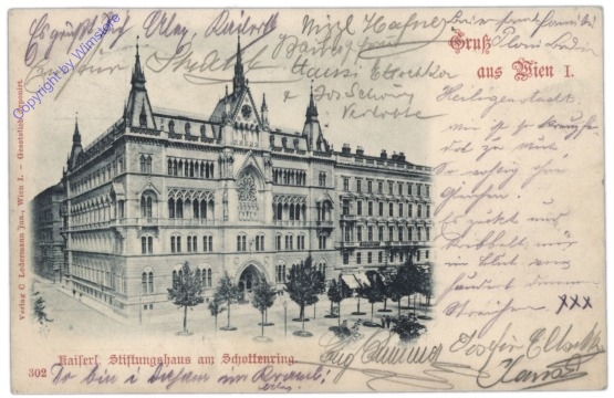 Wien 1, Kaiserliches Stiftungshaus am Schottenring