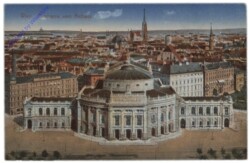 Wien 1, Panorama vom Rathaus