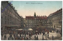 ak101224 Wien 1, Burgwache-Ablösung