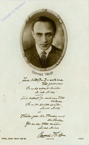 Veidt Conrad, Ross 1110/1