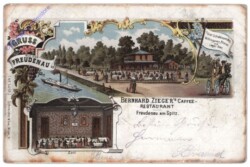 Wien 2, Freudenau, Bernhard Zieger's Caffee-Restaurant