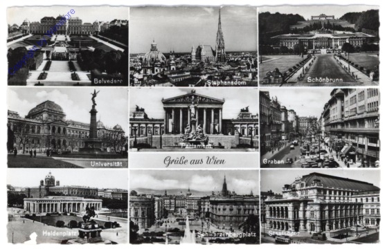 ak101625 Wien, Multiansicht