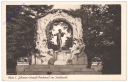 Wien 1, Johann Strauss Denkmal im Stadtpark