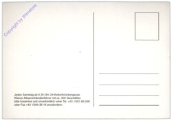 Wien 5, Gruss vom Wiener Flohmarkt