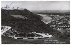 Wien 19, Kahlenberg, Höhenstraße und Donau