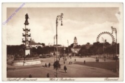 Wien 2, Praterstern, Tegetthoff-Monument, Riesenrad