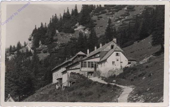 Schneeberg, Baumgartnerhaus auf dem Hochschneeberg