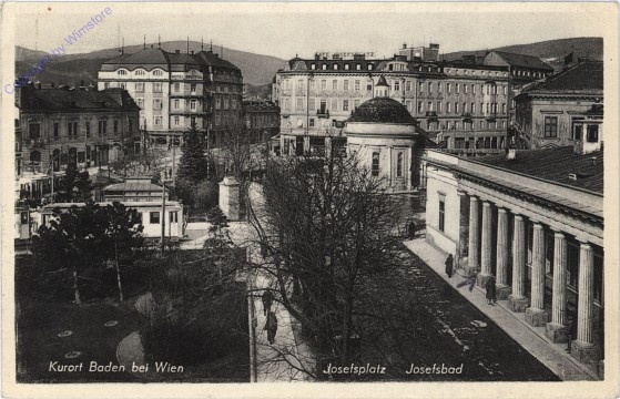Baden, Josefsplatz, Josefsbad