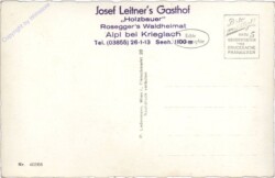 Alpl, Roseggers Geburtshaus, Waldschule, Portrait
