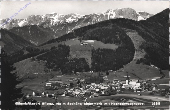 Aflenz, mit Hochschwabgruppe