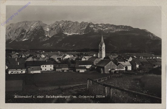 Bad Mitterndorf, mit Blick auf den Grimming