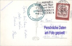 Bürgeralpe bei Mariazell, 4 Ansichten
