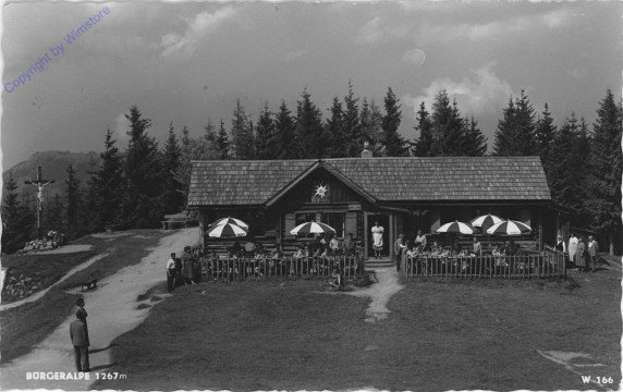 Bürgeralpe bei Mariazell, Vereinshütte