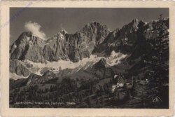 Ramsau, Austriahütte mit Dachstein